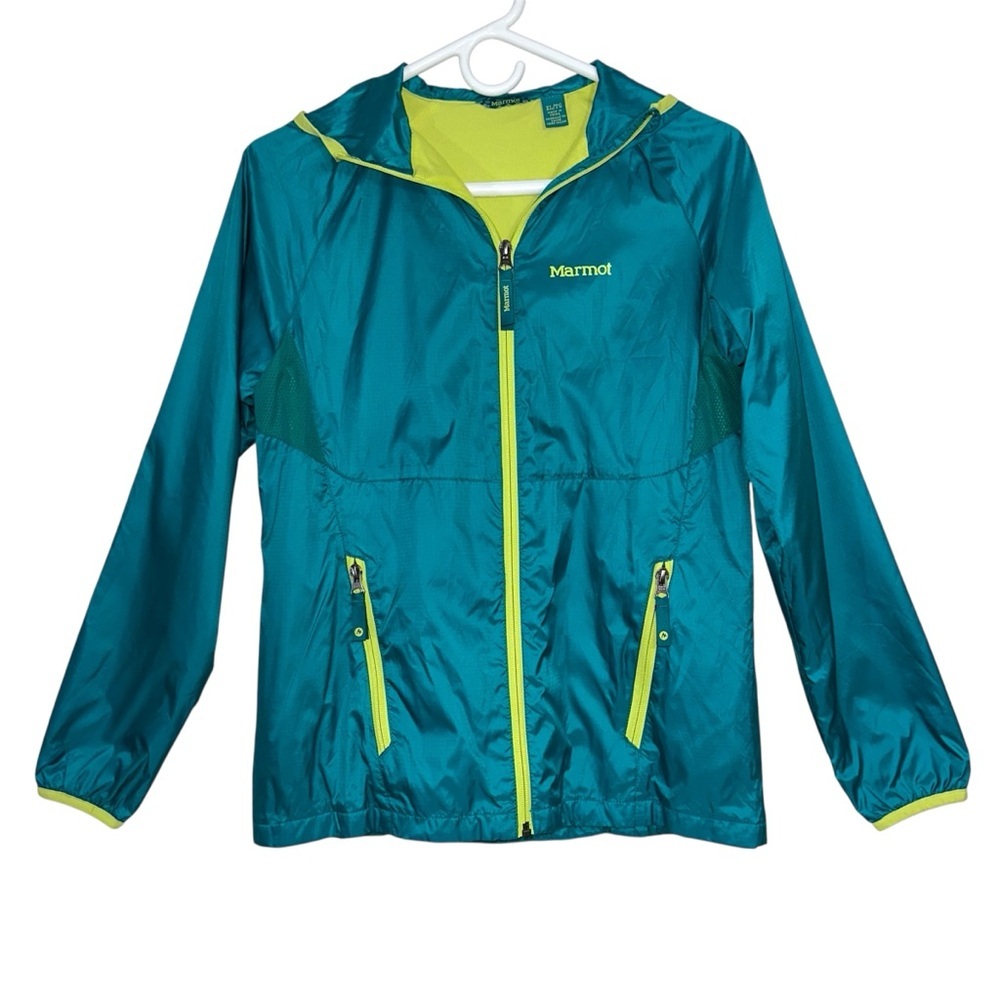 Marmot Girls’ Ether Hoody In Malachite - Picture 2 of 8